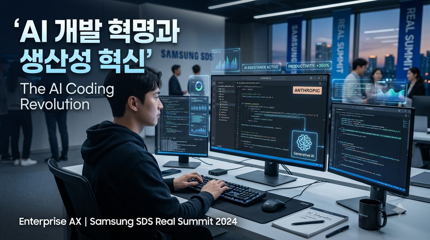 "개발자 3명이 8주 만에?" 앤트로픽·삼성SDS가 밝힌 AI 개발 혁명