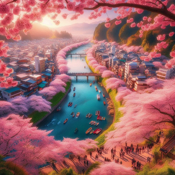 일본 벚꽃 관광지