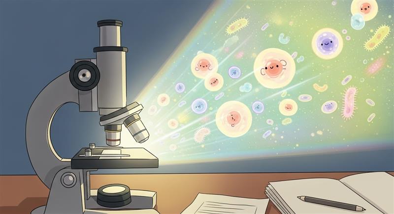 현미경은 어떻게 아주 작은 세상을 보여줄까? 렌즈와 빛의 굴절