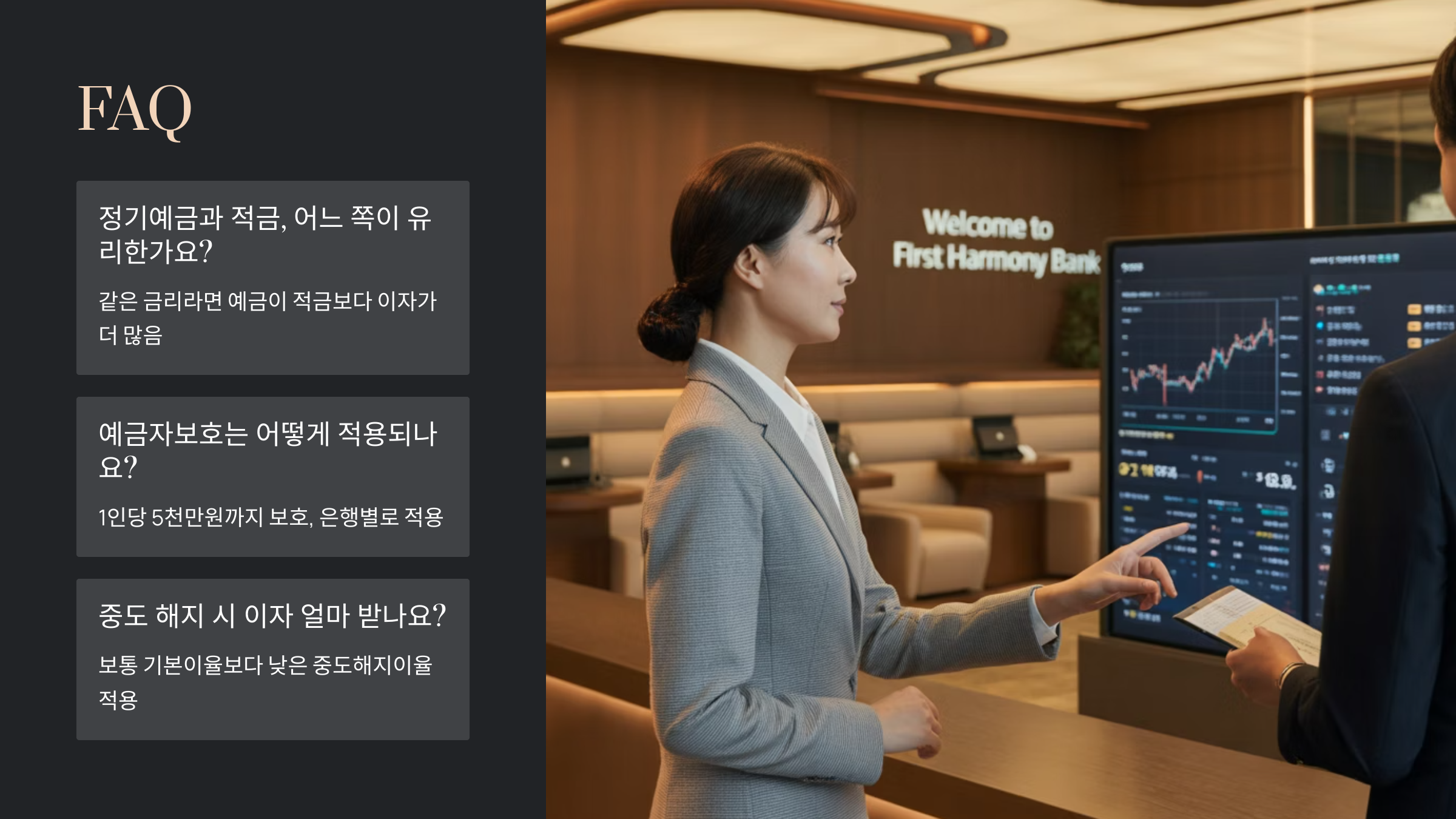 정기예금 금리는 어떻게 결정되나요?