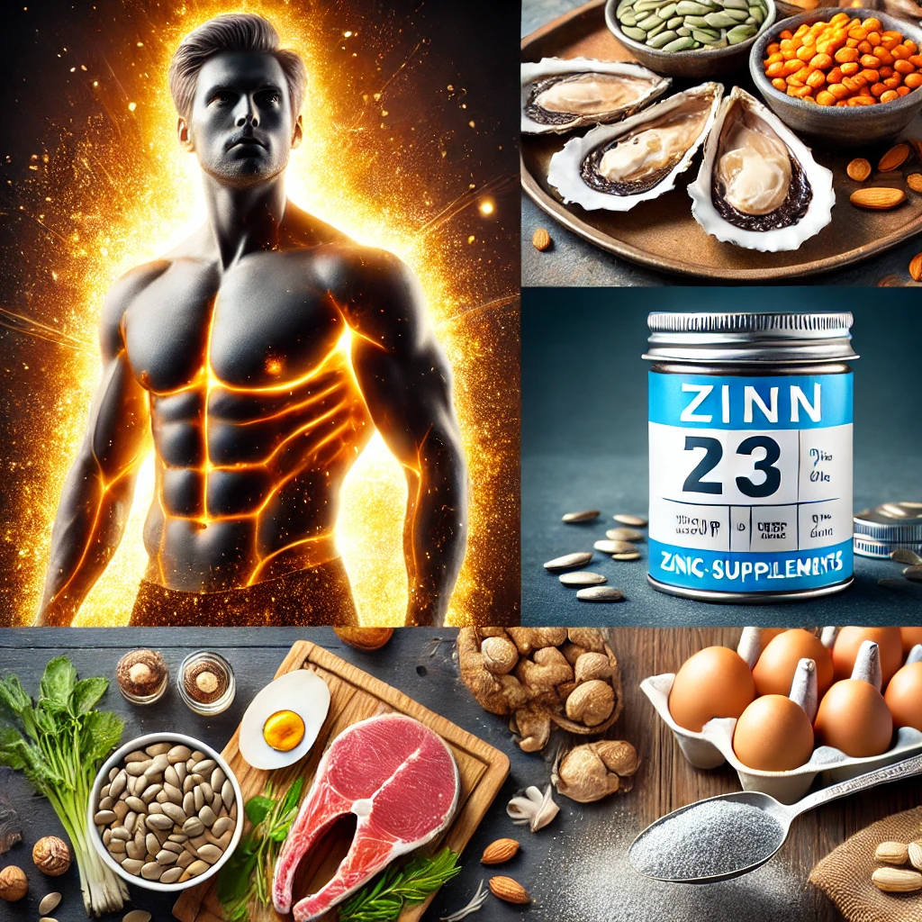 "남성 건강과 활력을 위한 필수 미네랄 아연의 중요성"