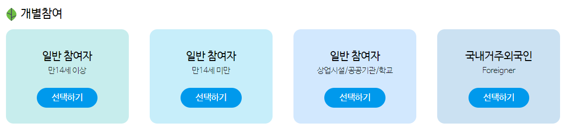 탄소포인트제 참여방식 선택