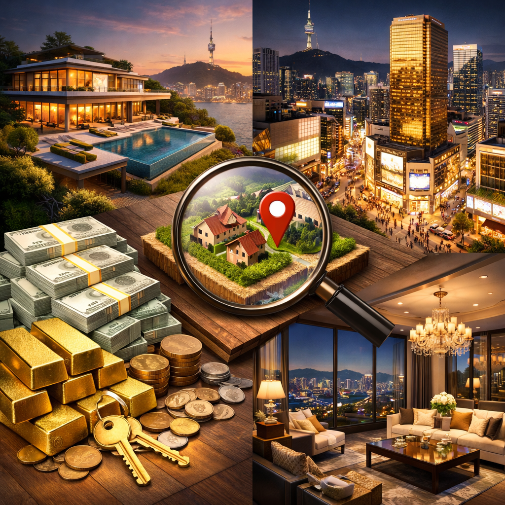 대한민국 가장 비싼 집 어디일까? 평당 가격·명동 땅값·월세 총정리 관련 사진