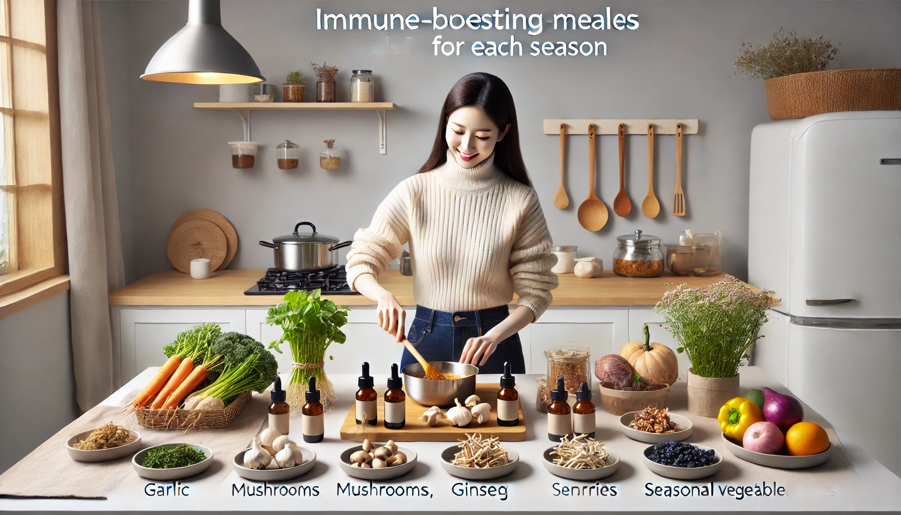 계절별 면역력 강화 식사