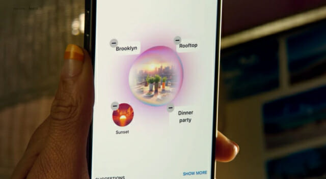 이모티콘을 맞춤형으로 제작할 수 있는 AI 기능도 나왔다.