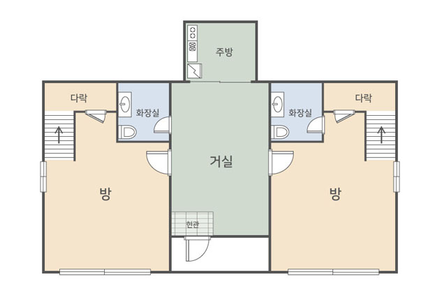 국립오서산자연휴양림 숲속의 집 