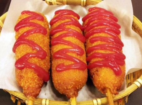 한국의 분식 핫도그