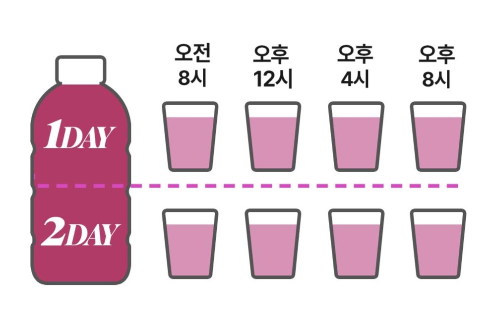 리셋클렌즈 48시간 섭취 시간