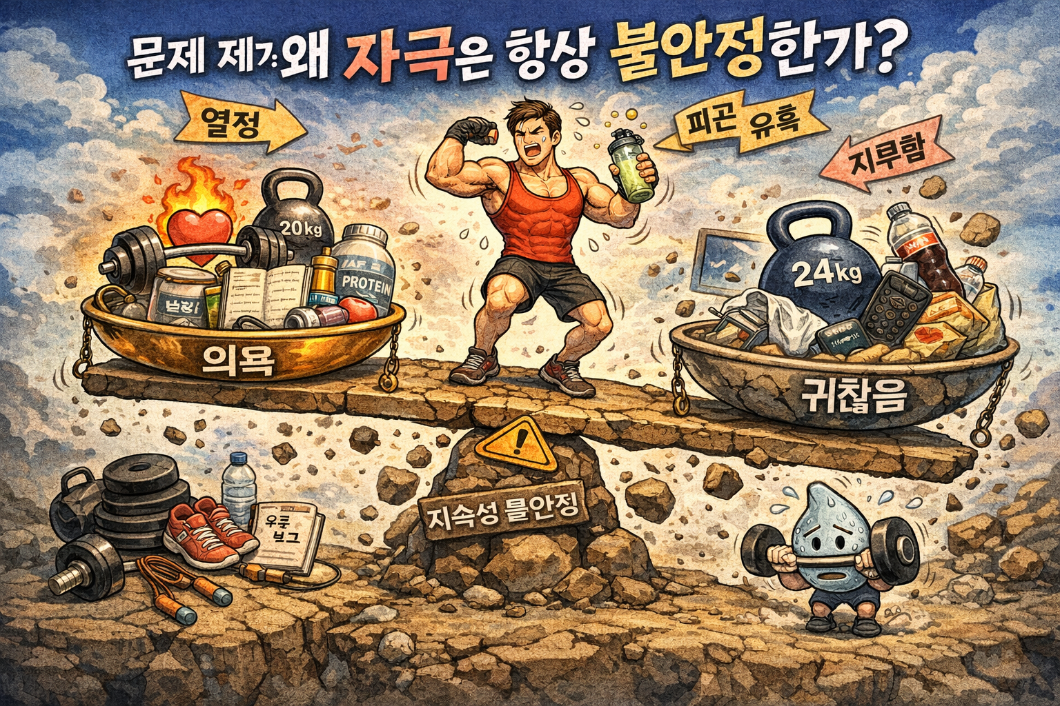 문제 제기: 왜 자극은 항상 불안정한가