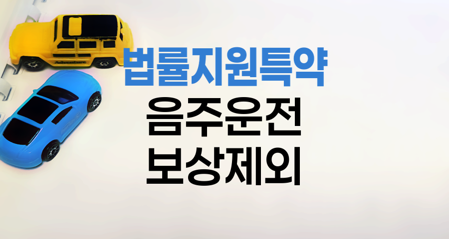 삼성화재 자동차보험 법률지원특약 음주운전 보상 제외