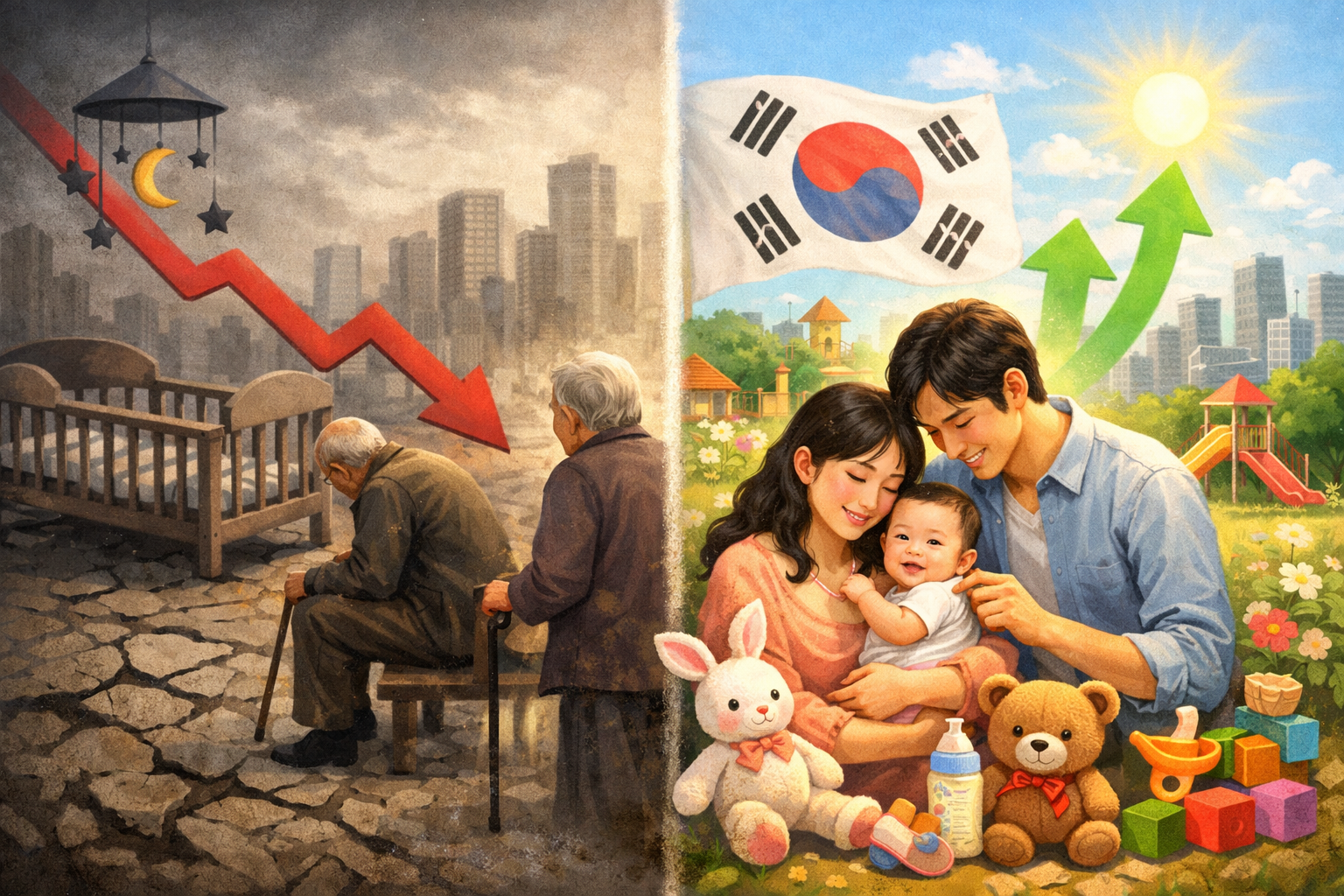 2026년 대한민국 출산율 반등 시작? 한국 저출산 현실과 향후 인구 전망 총정리 관련 사진