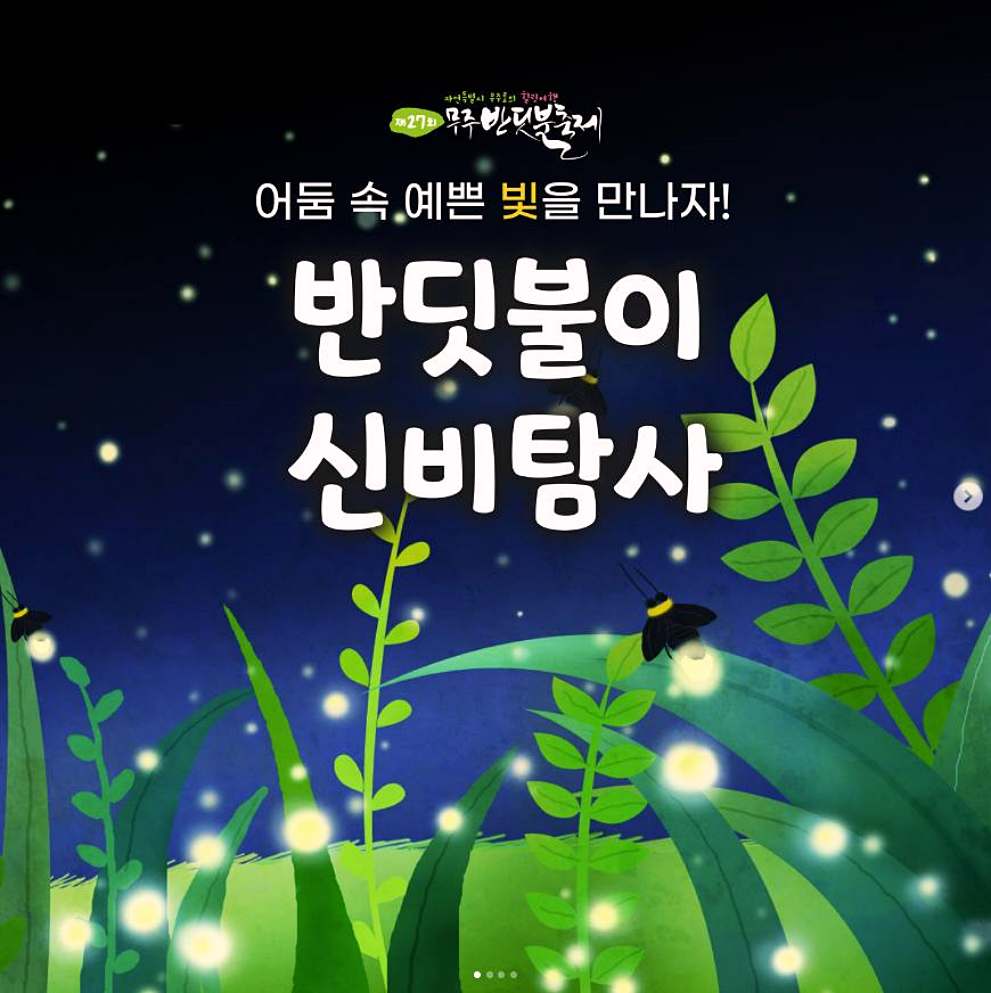 무주반딧불축제 주차장