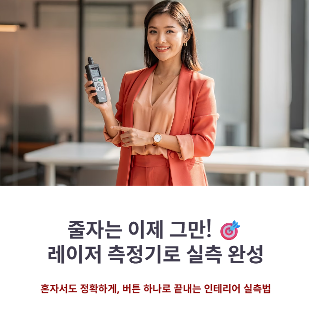 가정용 레이저 거리측정기 추천!