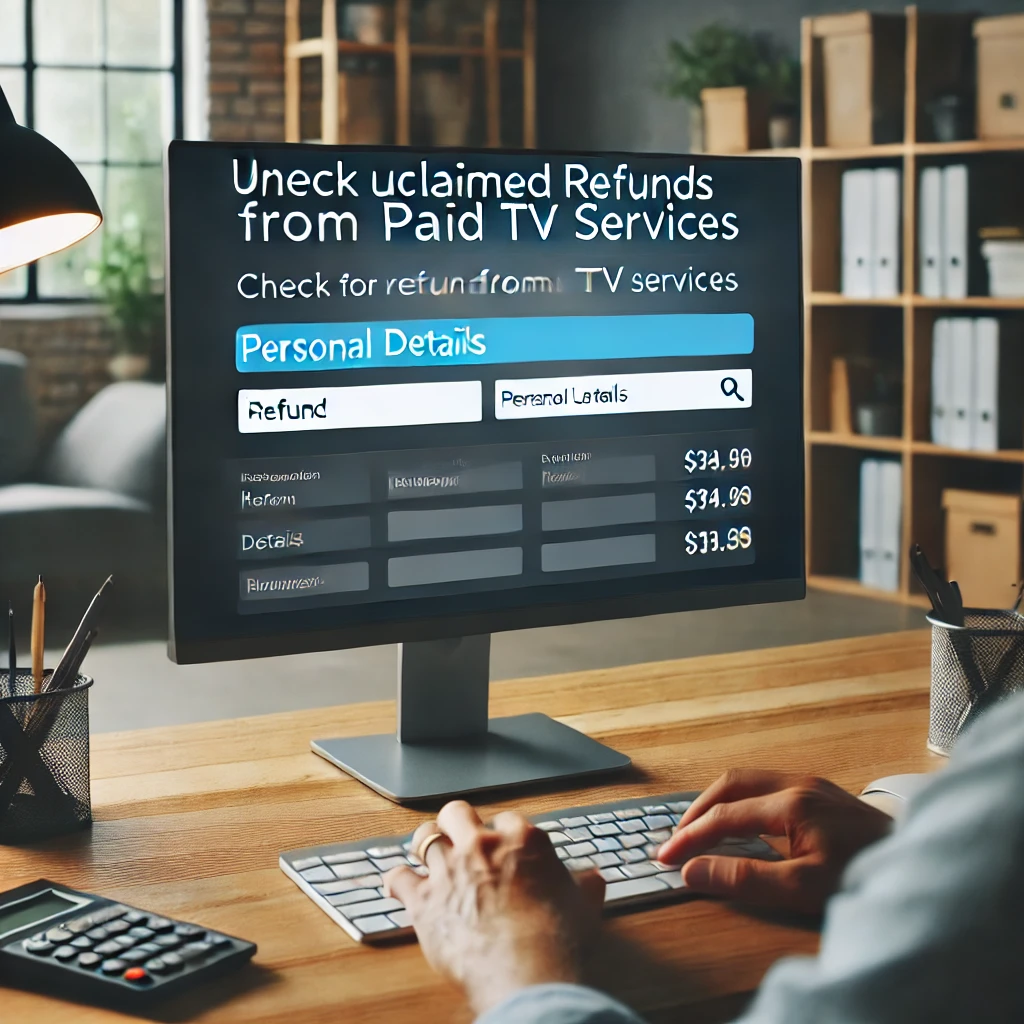 유료방송 미환급금 조회