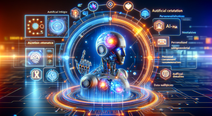 미디어 산업 관련 이미지