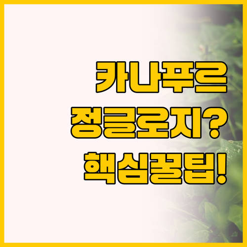 카나푸르 숙박 고민 해결 웨스턴 가츠..