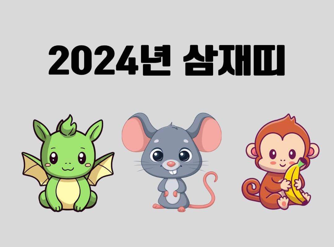 2024년 삼재띠
