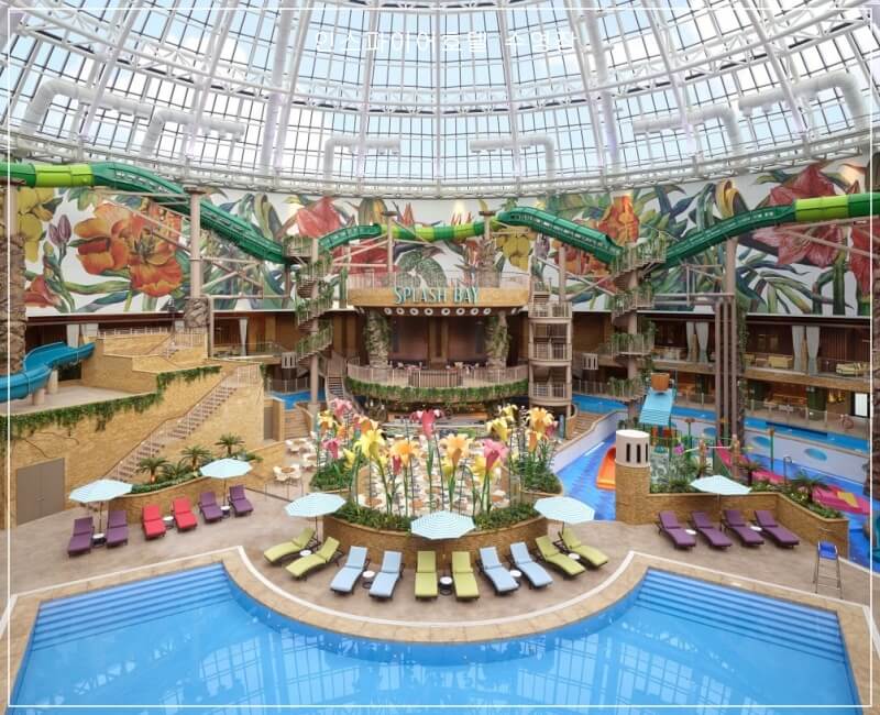 인스파이어 수영장 전경