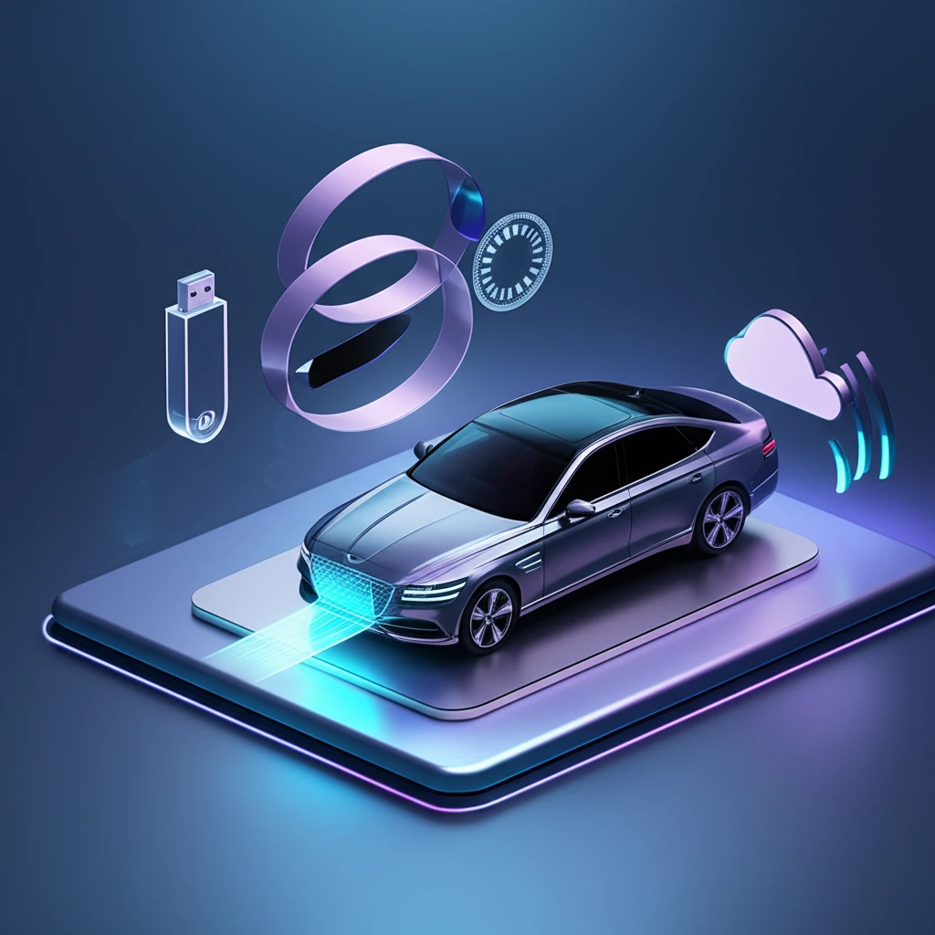 제네시스 G90 내비 업데이트 비용 ..