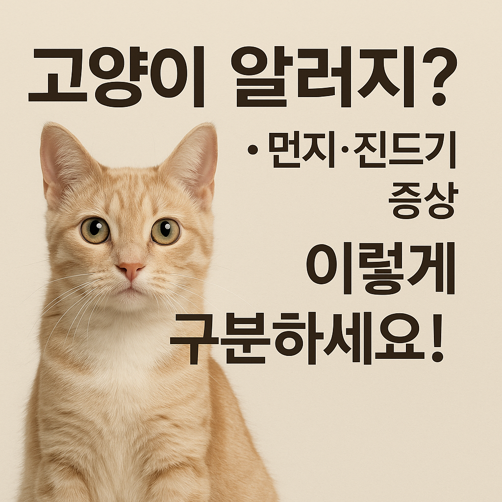 고양이 알러지
