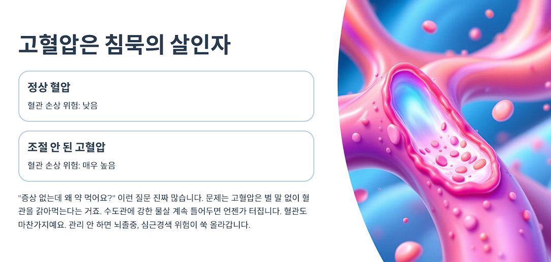 고혈압은 침묵의 살인자
