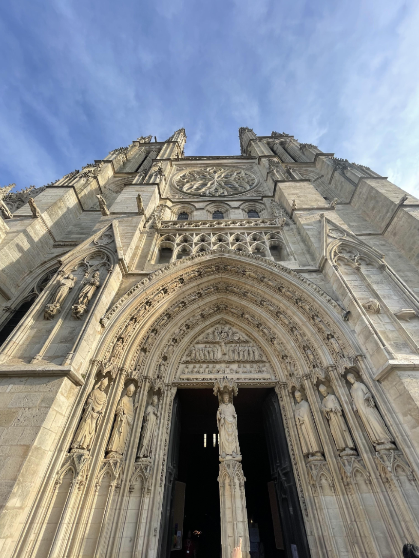 보르도 시가지-보르도 대성당 정면 출입구
