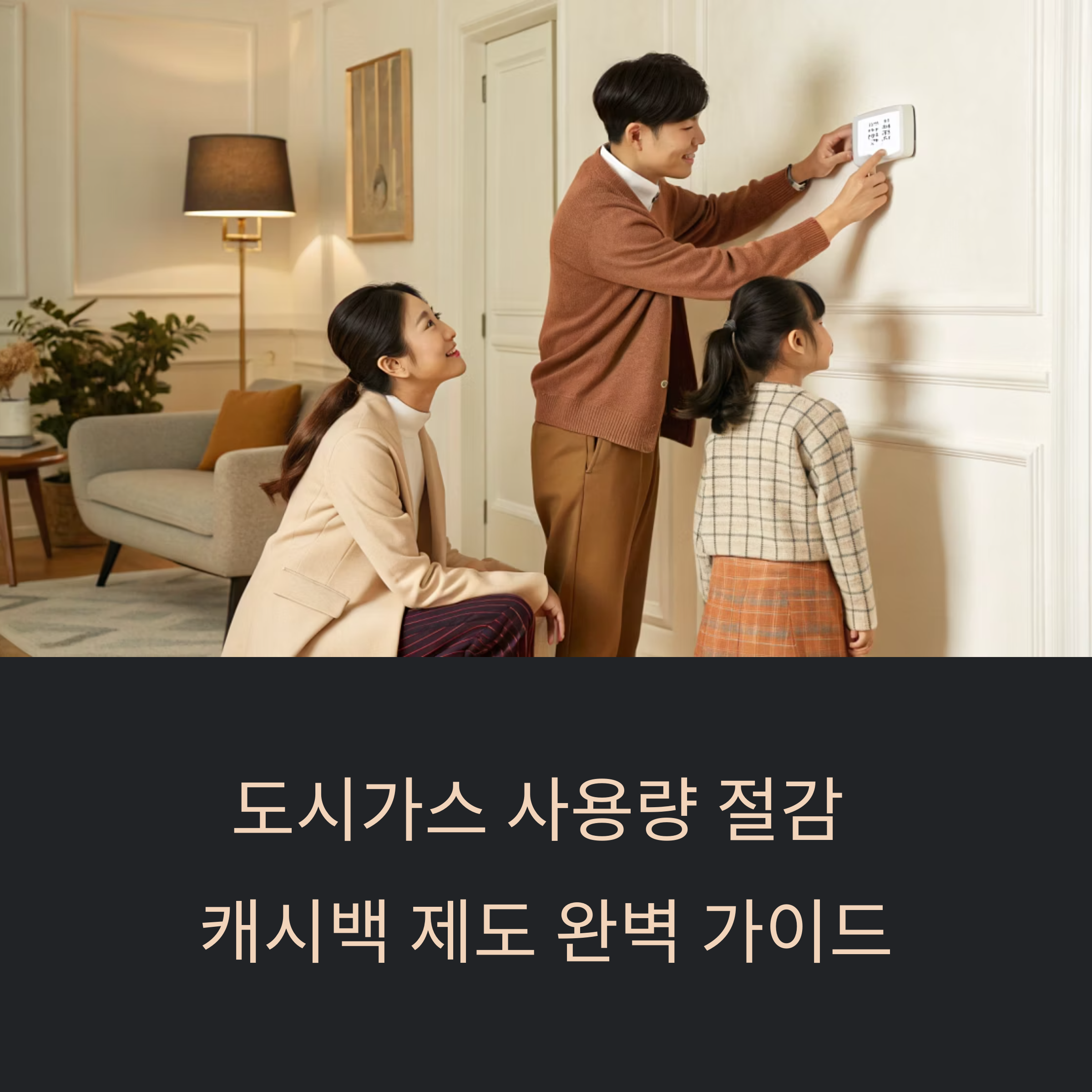 도시가스 캐시백 신청 방법