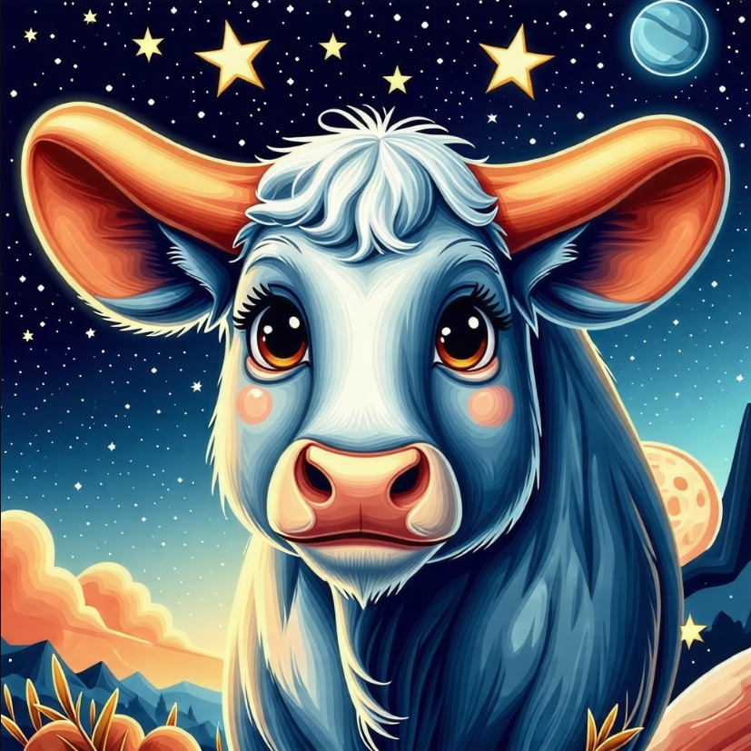 2025년 황소자리 운세를 나타내는 황소자리이미지입니다.