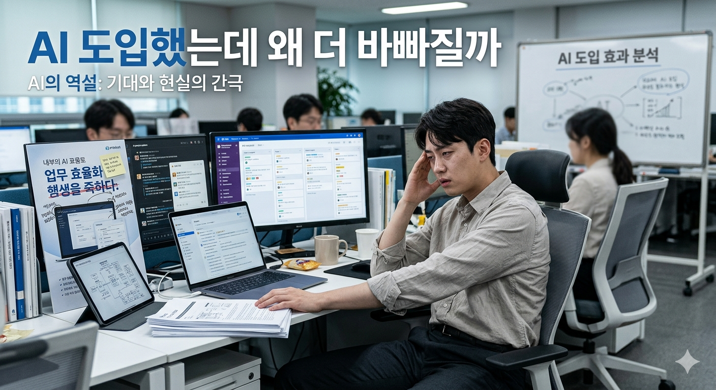 AI 도입했는데 왜 더 바빠질까