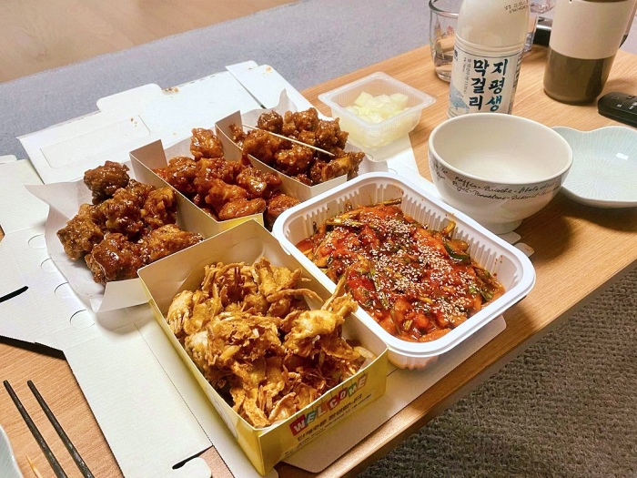 생방송 오늘저녁 오산 오색시장 닭강정 맛집