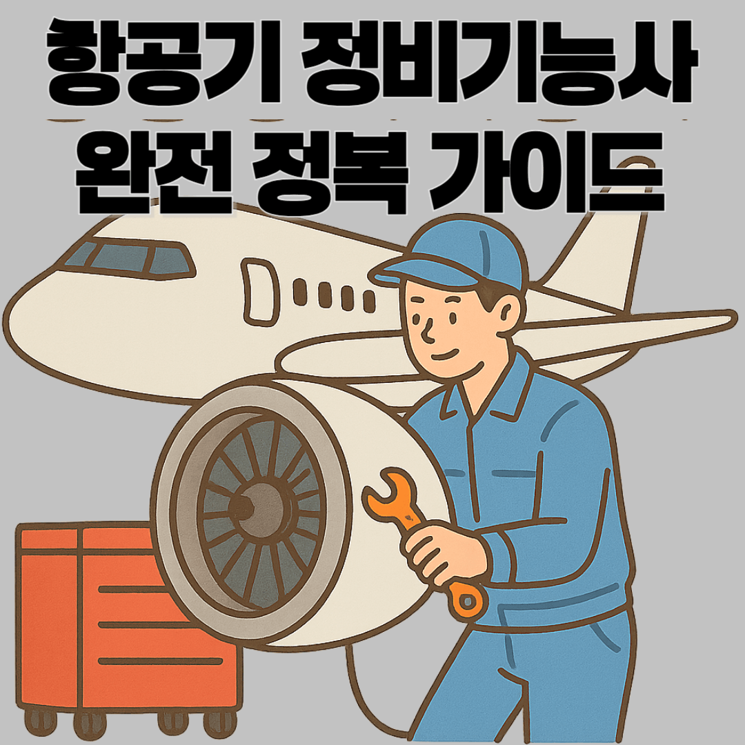 ✈️ 항공기 정비기능사 자격증으로 항공산업 진입하기! 취업까지 한 번에 준비하자