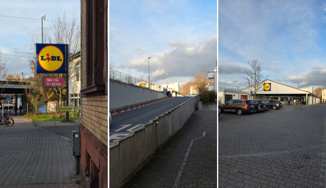 프랑크푸르트 대형 마트 '리들(Lidl)'