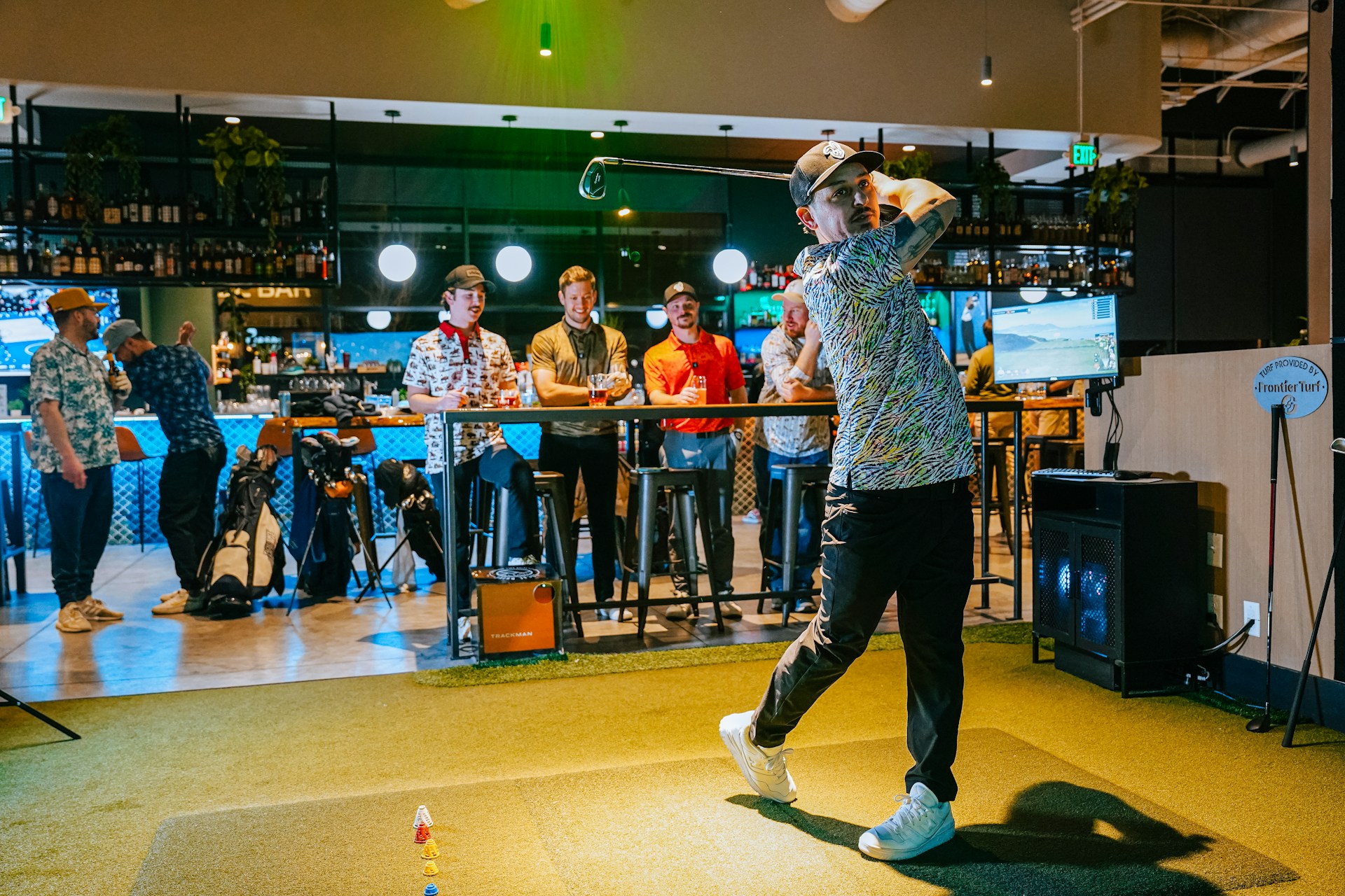 스크린 골프 관련 사진