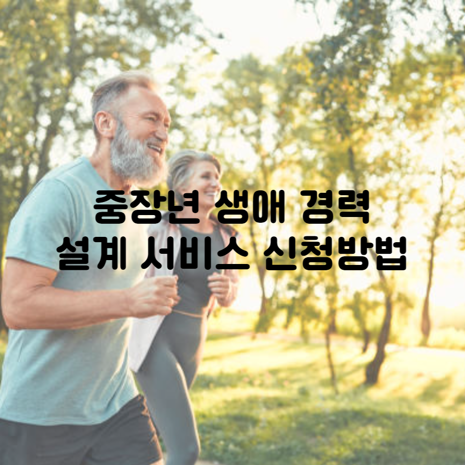 2025년 중장년 생애경력설계서비스 신청방법ㅣ누구나 따라 할 수 있는 단계별 가이드, 꼭 확인해 보세요!!
