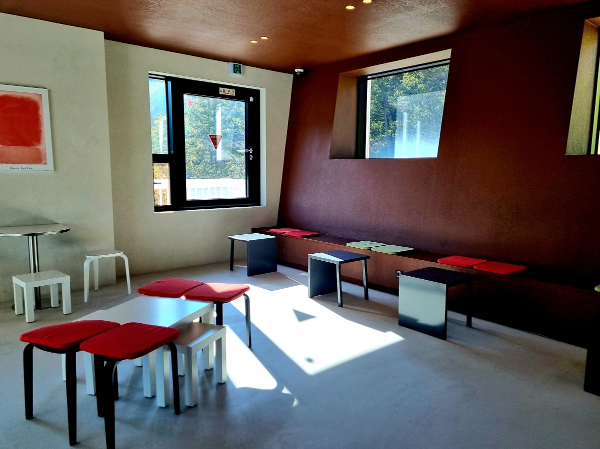 강원도 원주 포트힐 카페: 미니 출렁다리와 루프탑 정원, 산 뷰가 예쁜 곳