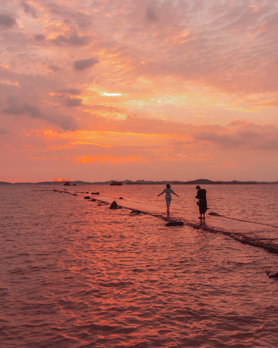 안산 대부도 탄도항 일몰
