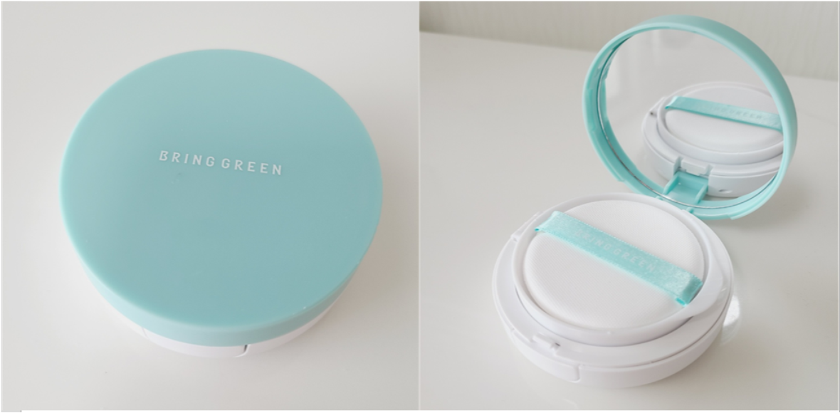 브링그린 티트리샤 시카 톤업 선 쿠션