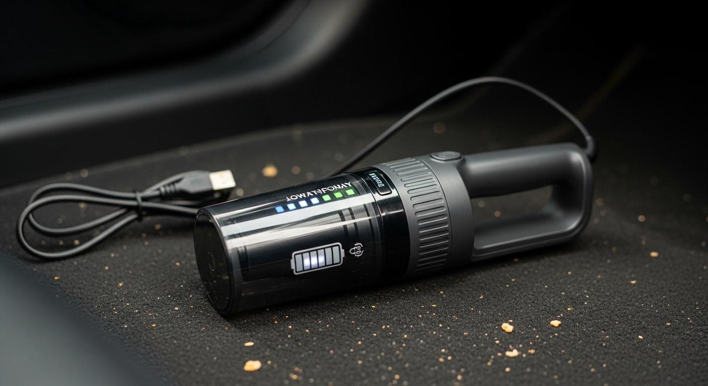 배터리 부족 차량용 청소기 내돈내산 후기