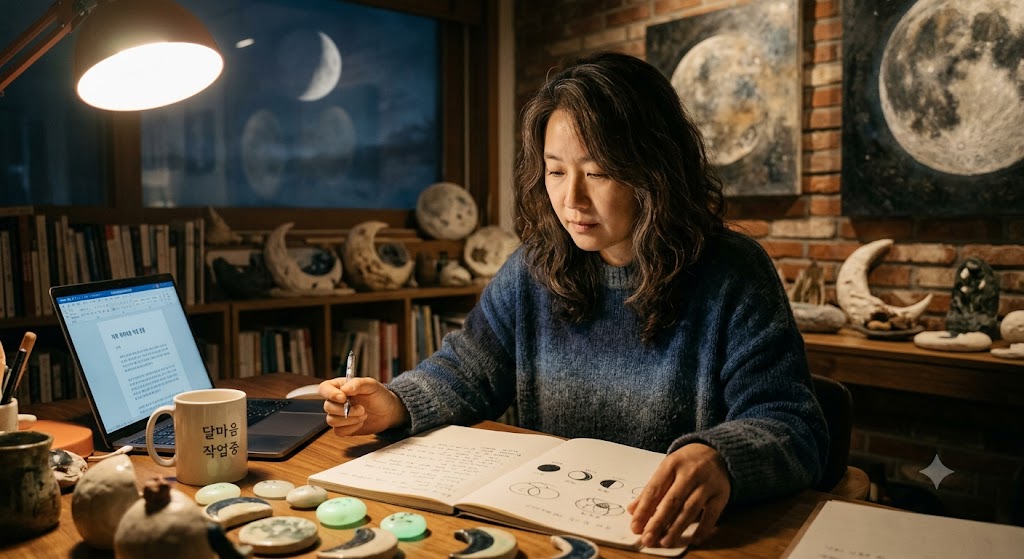우리는 서로 떨어져 있는 섬처럼 보이지만, 바다 아래에서는 하나로 연결되어 있습니다. &lsquo;달마음 3&rsquo;은 그 어두운 바닷속 연결고리를 밝히는 은은한 달빛입니다. 내면의 소리에 귀 기울이고, 타인의 아픔에 공명하며, 세계와 조화를 이루는 이 여정은 현대인이 잃어버린 존엄성과 평온을 되찾아주는 가장 강력한 동력이 될 것입니다.