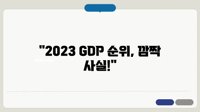 세계 경제의 주요 산업