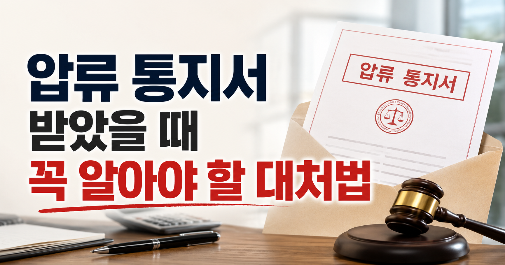 압류 통지서