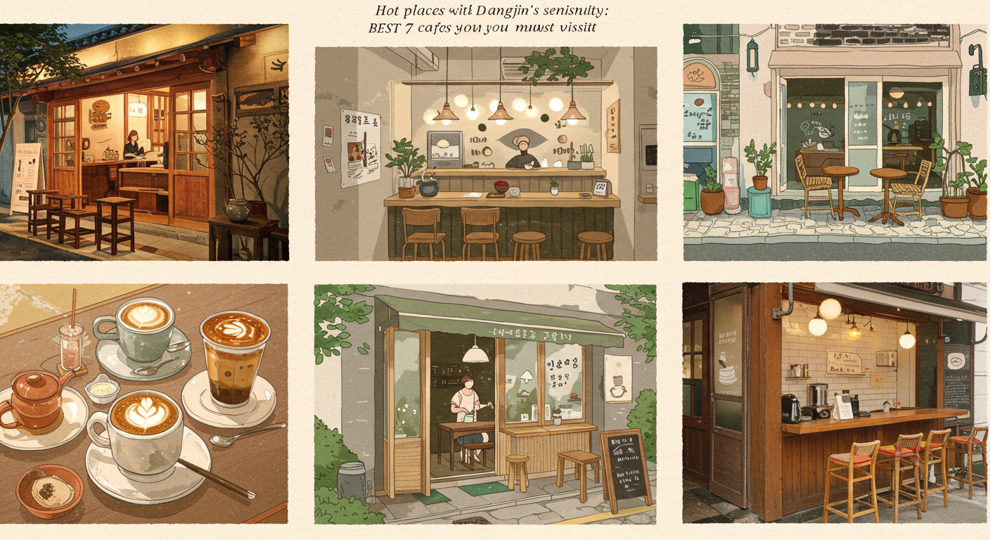 ☕ 당진 카페 , 당진의 감성을 담은 핫플레이스: 꼭 가봐야 할 카페 BEST 7 ☕