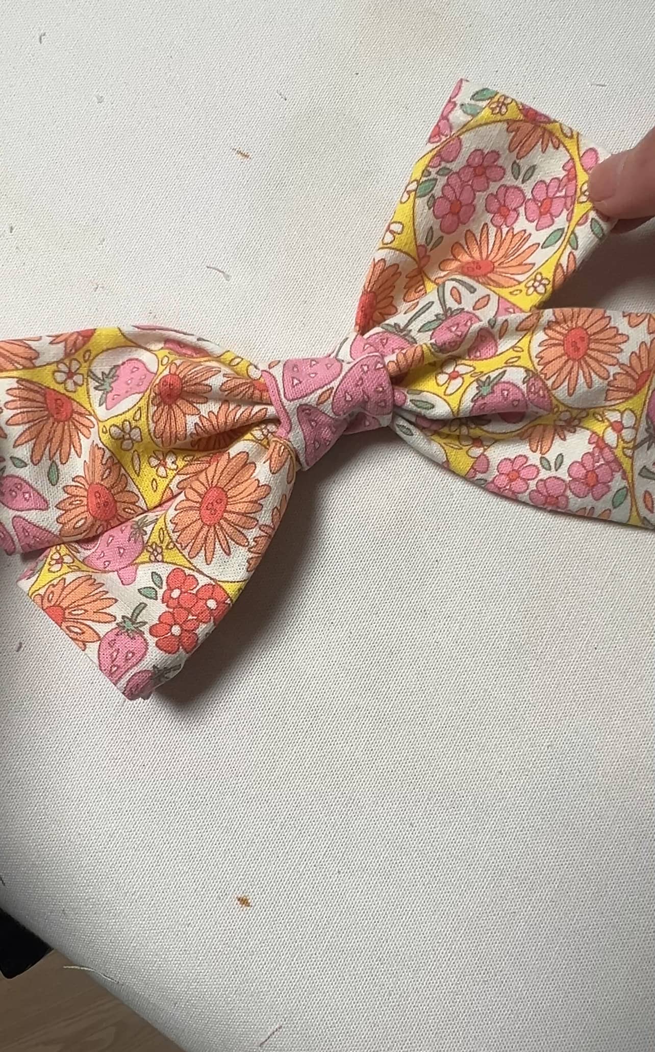 아이옷을 업사이클링하여 헤어핀 만들기