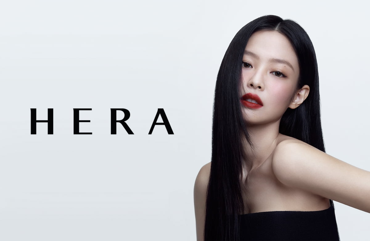 헤라 모델 블랙핑크 제니