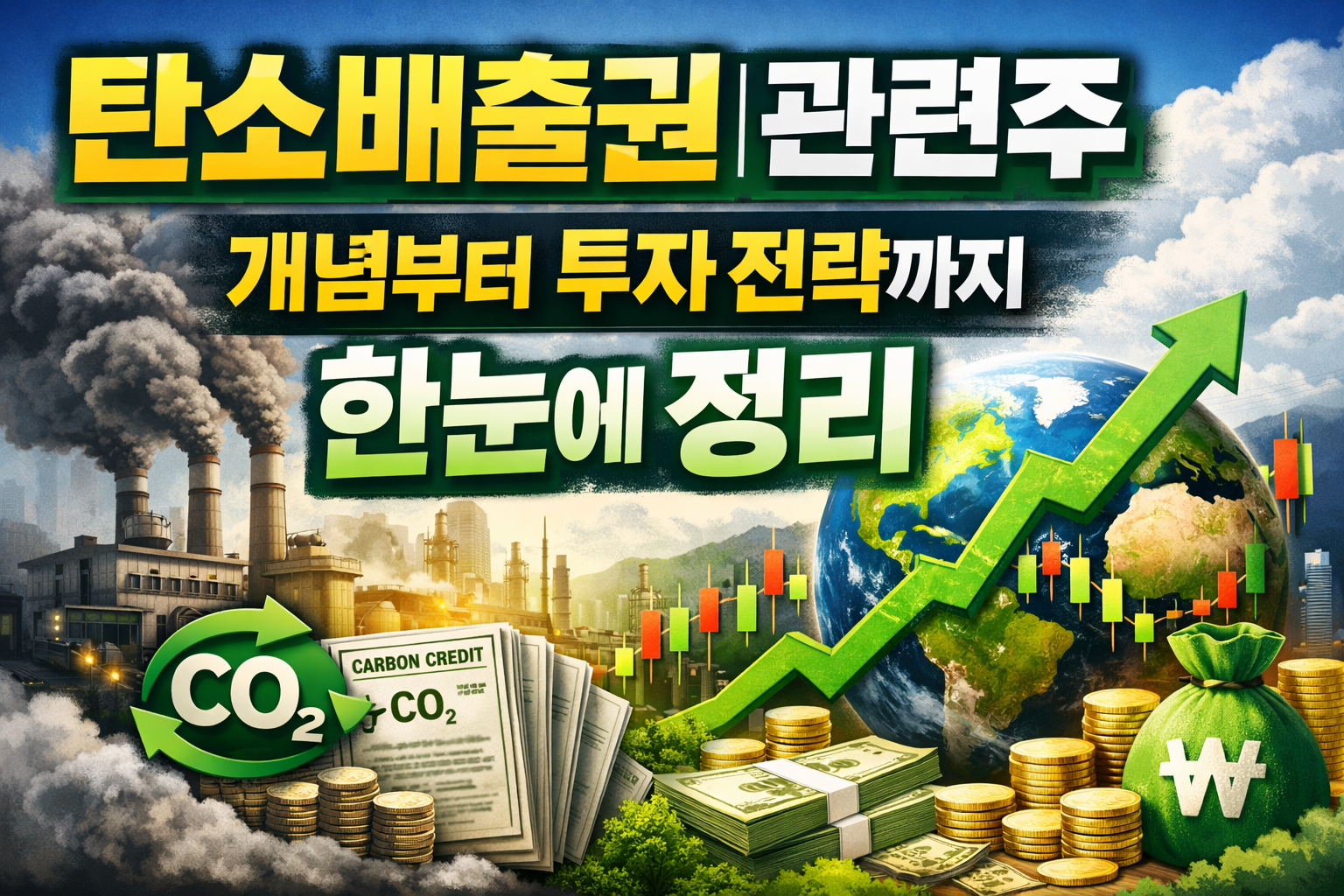 탄소배출권 관련주