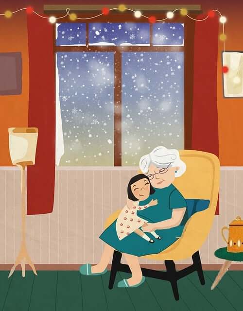 할머니와-행복한-시간