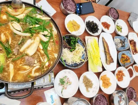 전주시골밥상-상차림