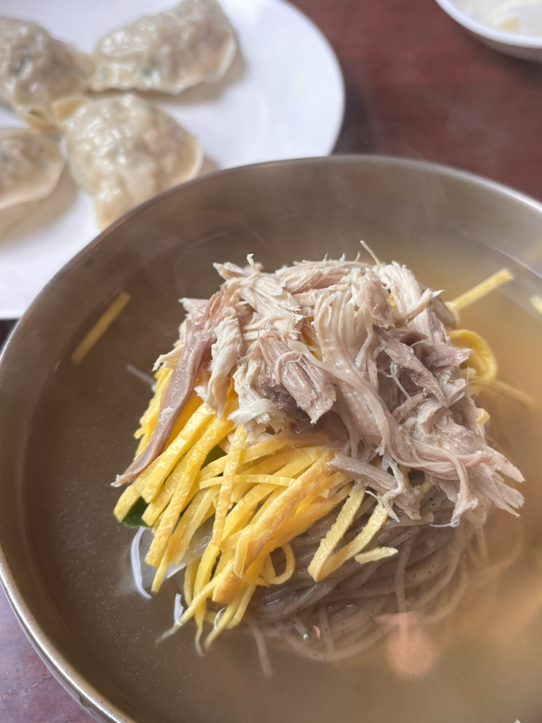 숯골원냉면 메뉴