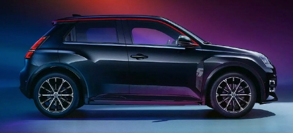 르노의 새로운 디자인 해치백 - 소형전기차 르노 5 E-Tech 색상