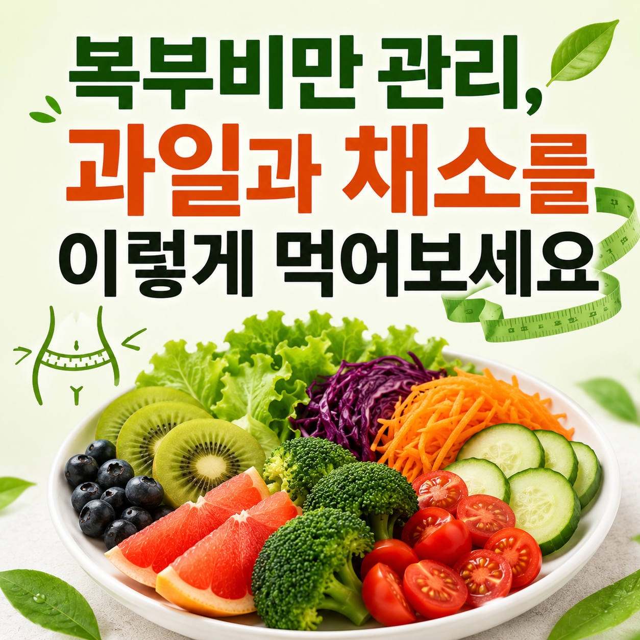 복부비만 관리